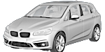 BMW F45 U2681 Fault Code